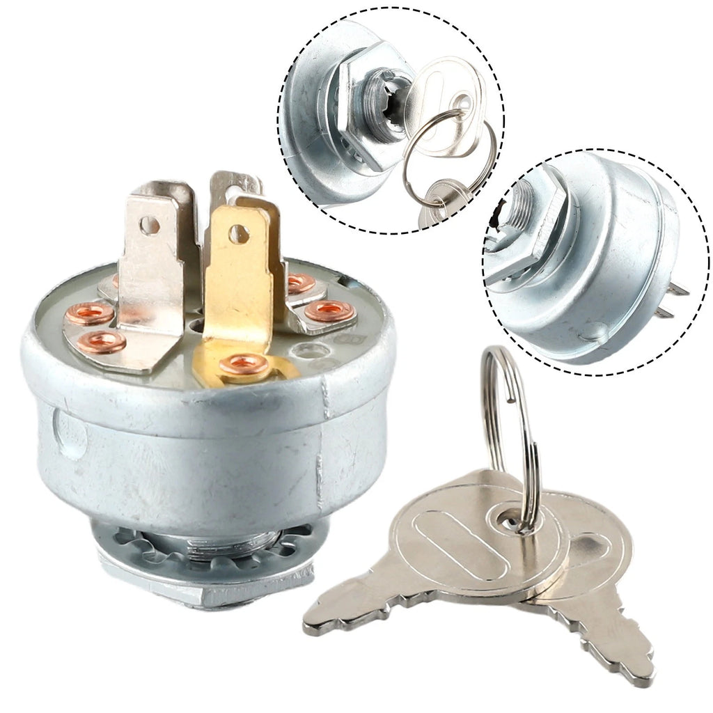 Ignition Switch for Ride On Lawn Mower