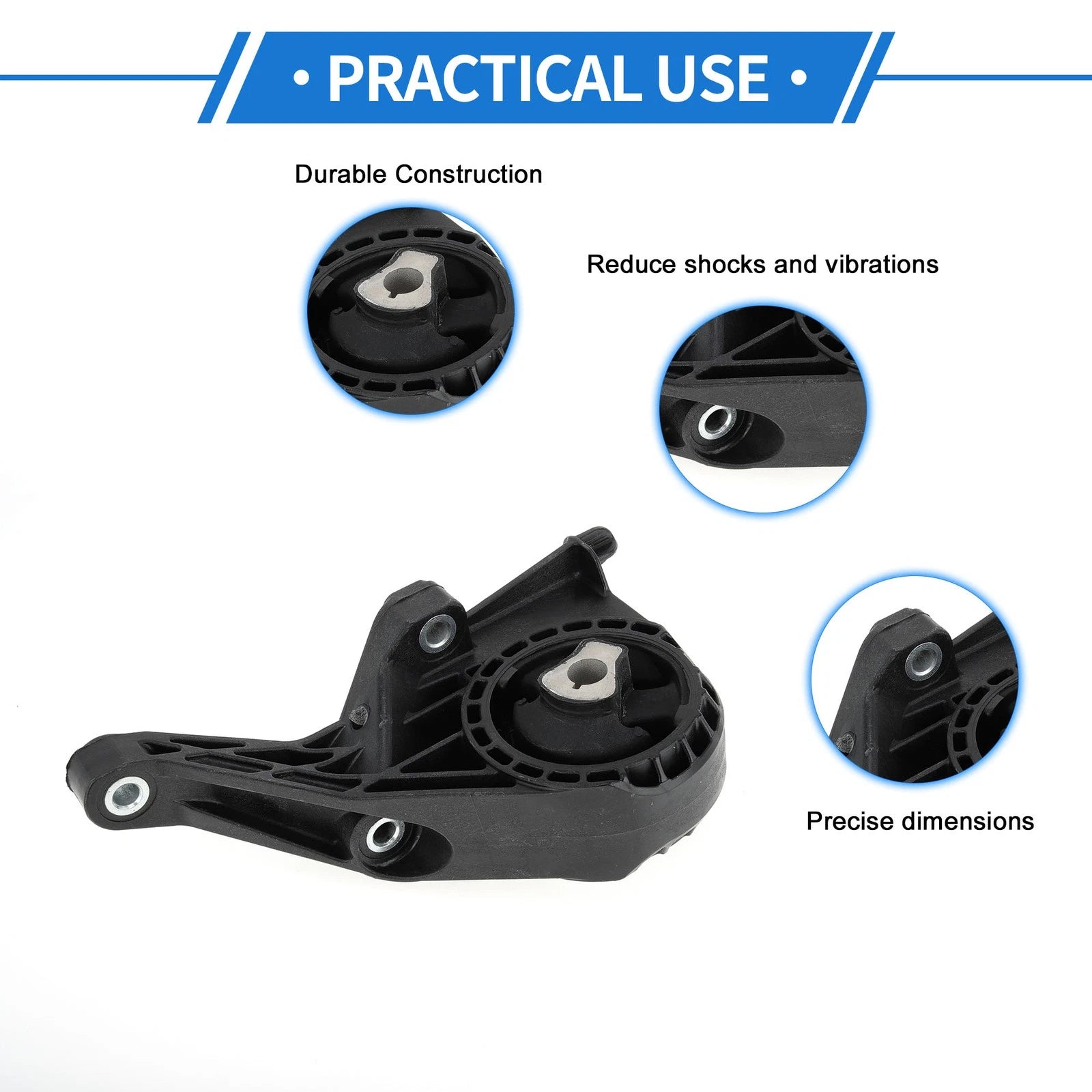 Engine Motor Mount Replacement for Chevrolet Cruze (2009–2016) 1.6L A/MT