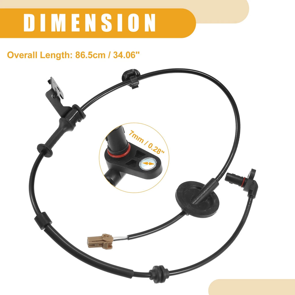 ABS Wheel Speed Sensor No. 599101W000 for Kia Rio (2012–2017)