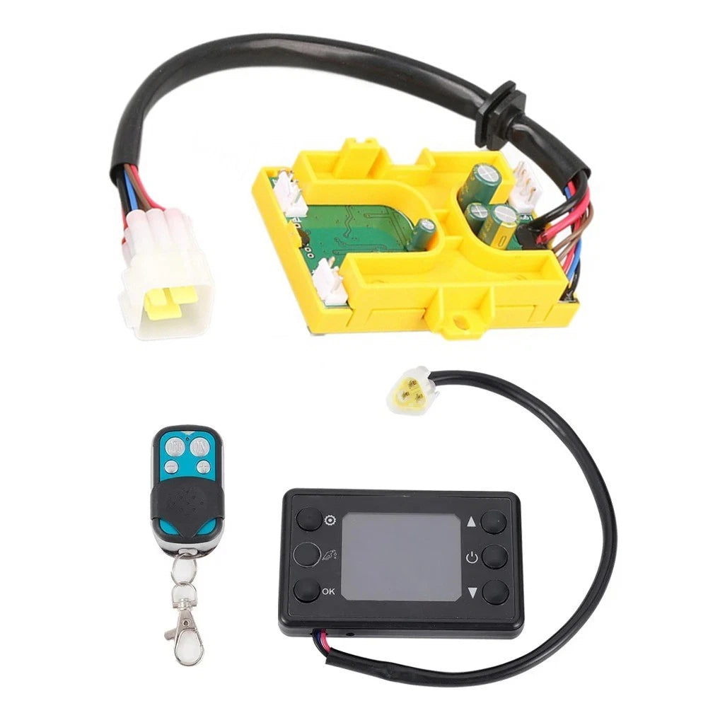 Parking Heater LCD Switch for 5KW Diesel Units with Remote Functionality