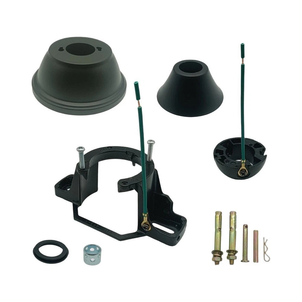 Ceiling Fan Mounting Bracket Kit for Universal Fit (128.5 x 62.6 x 50 mm)