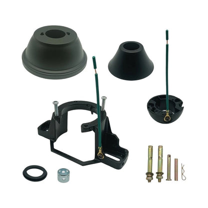 Ceiling Fan Mounting Bracket Kit for Universal Fit (128.5 x 62.6 x 50 mm)