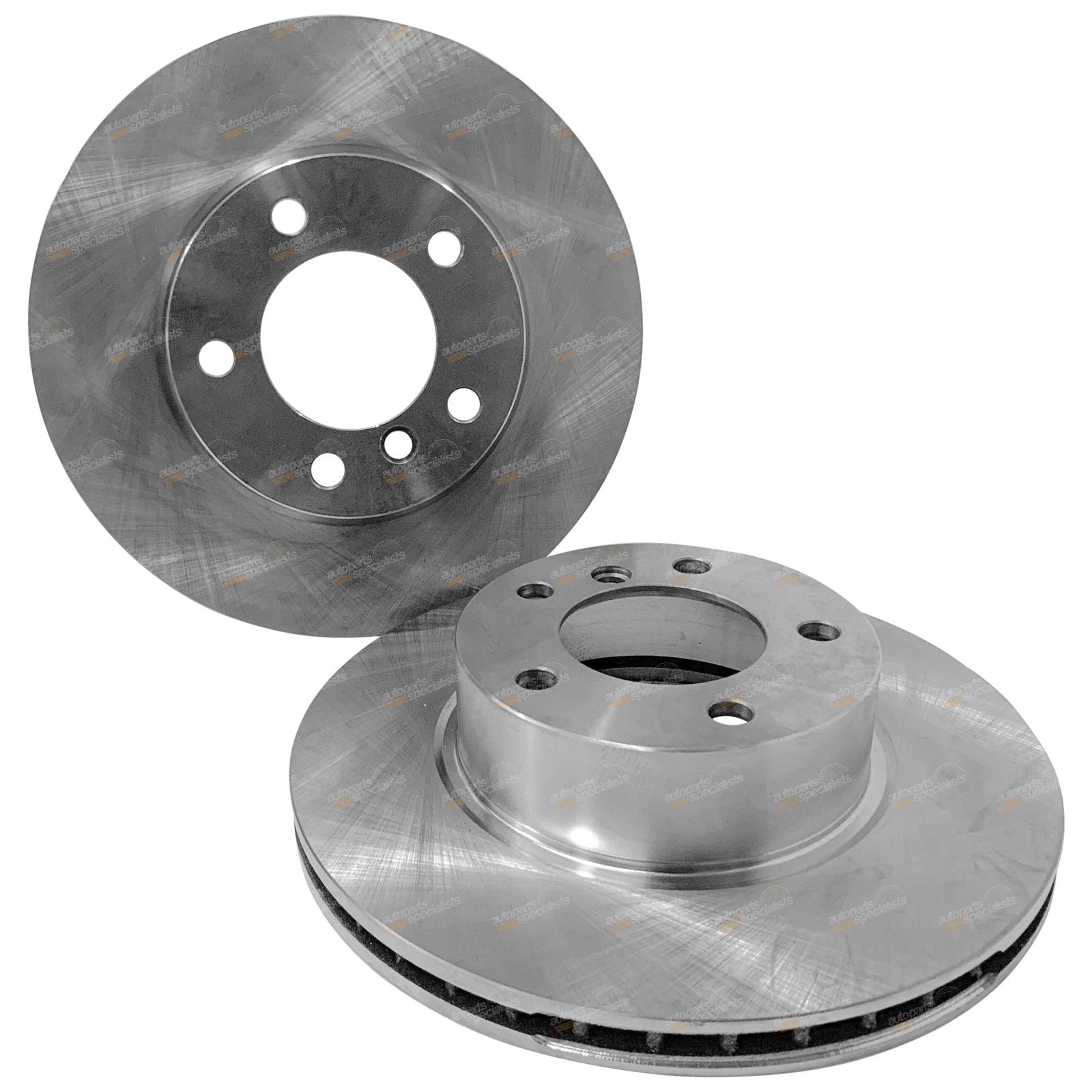 Rear Disc Brake Rotors Pair for BMW X5 E53 E70 (2001–2013)