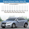 Intake and Exhaust Valves with Seals Replacement Kit for Chevrolet Cruze (2011–2015)