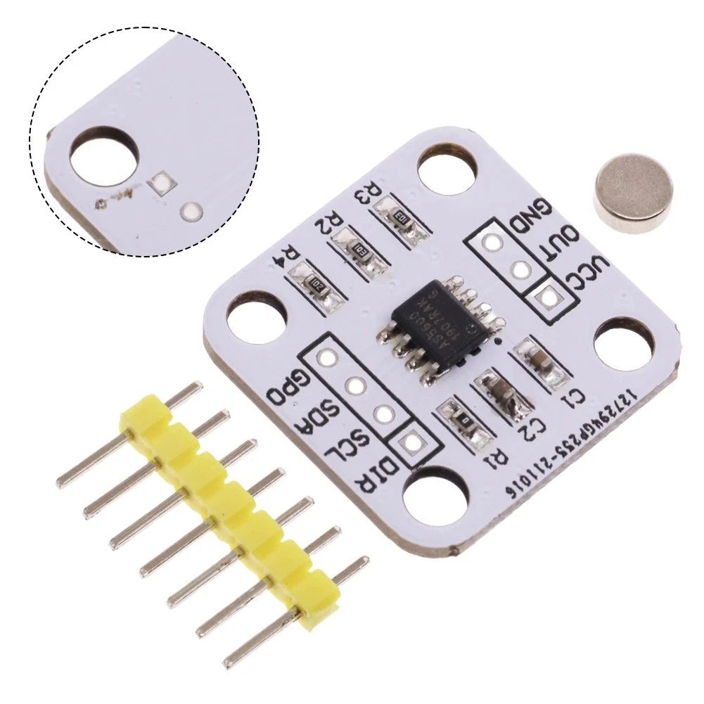 8pcs AS5600 Magnetic Encoders for Motor Controllers