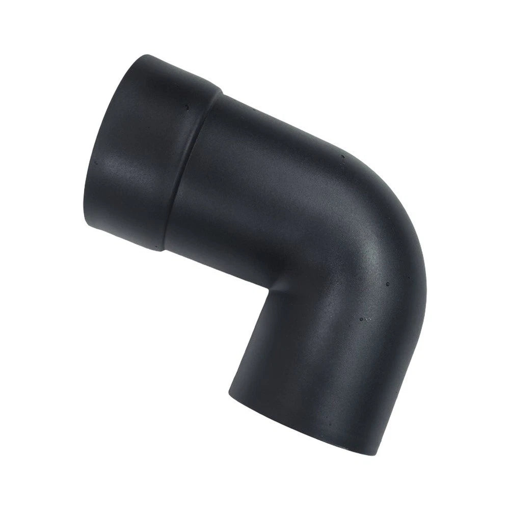 90 Degree Elbow Connector for Efficient Chip Flow Standard Hose Integration