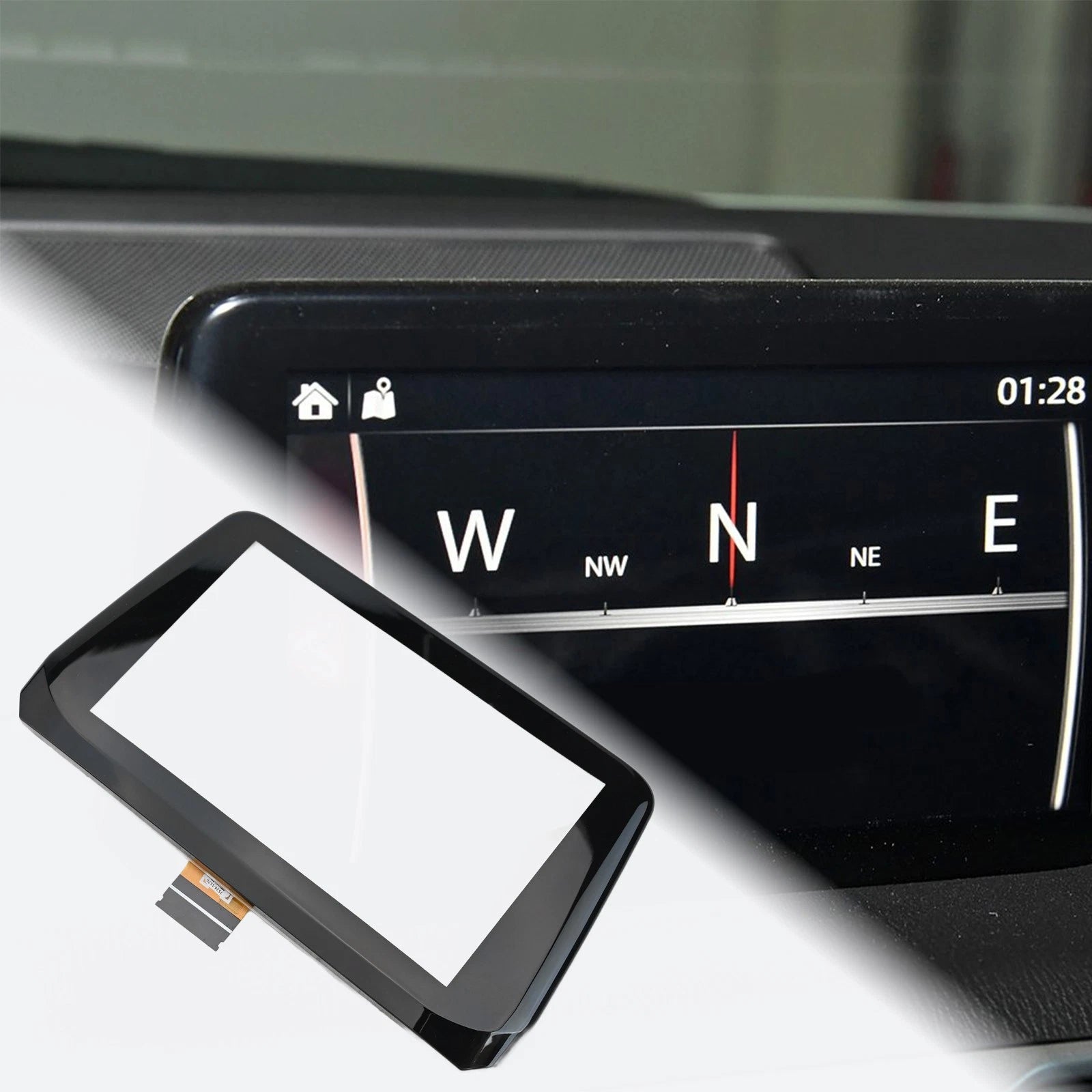 Navigation Radio Display Touch Screen for Mazda 3 (2017–2018)