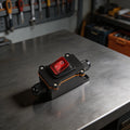 12V 20A Waterproof Switch Box IP65 with Red Light for Machinery