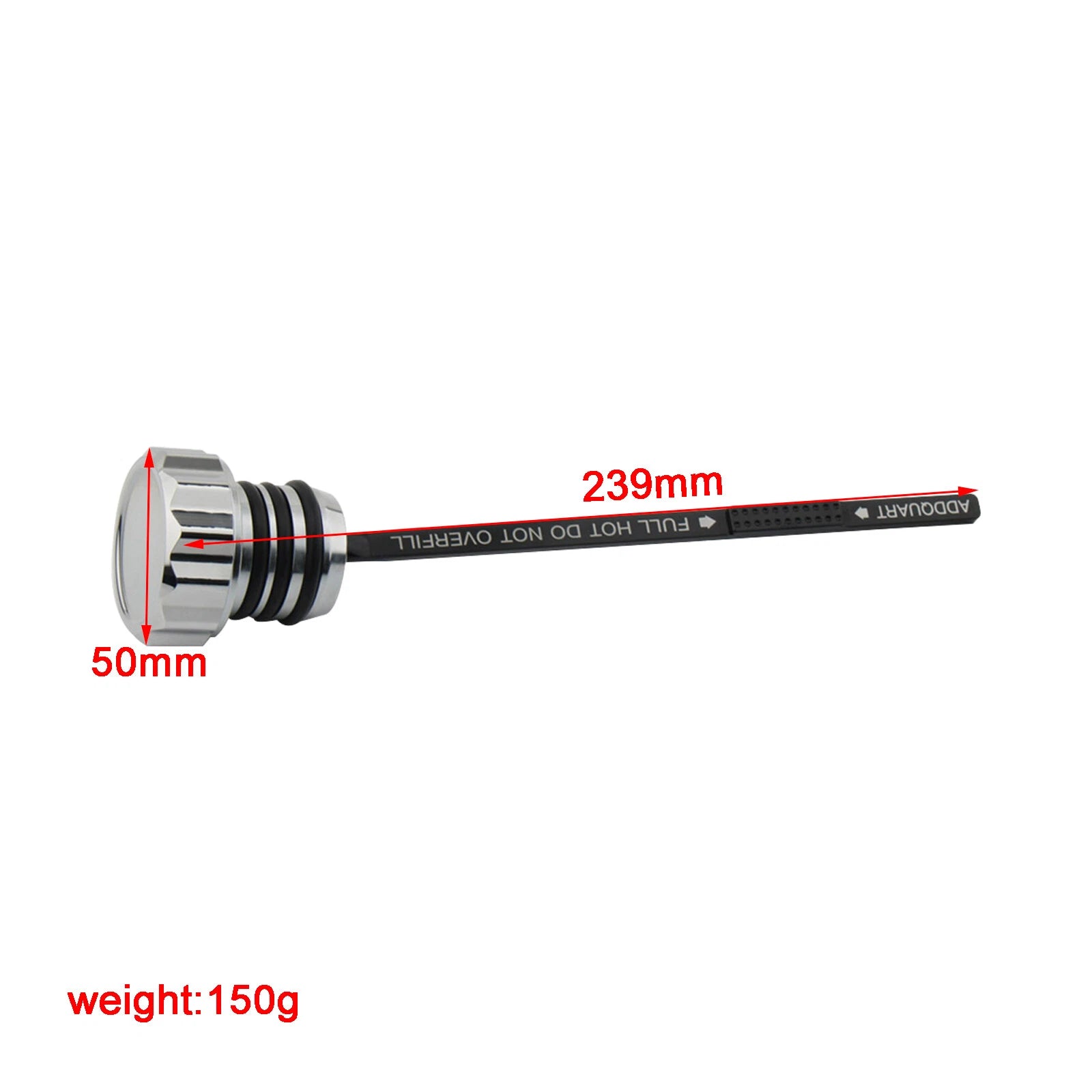 Oil Dipstick Tank Cap Plug 0710-0121 for Harley Touring Road King Electra Glide (2000–2006)
