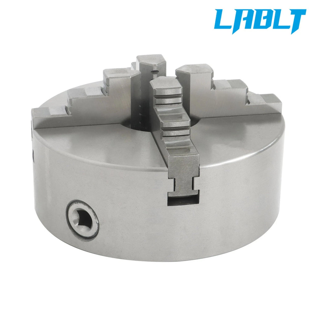8" 4 Jaw Self Centering Lathe Chuck for Drilling Milling Machine