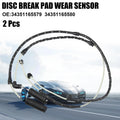 Brake Pad Wear Sensor Front Rear 2pcs for BMW X5 (2000–2006)