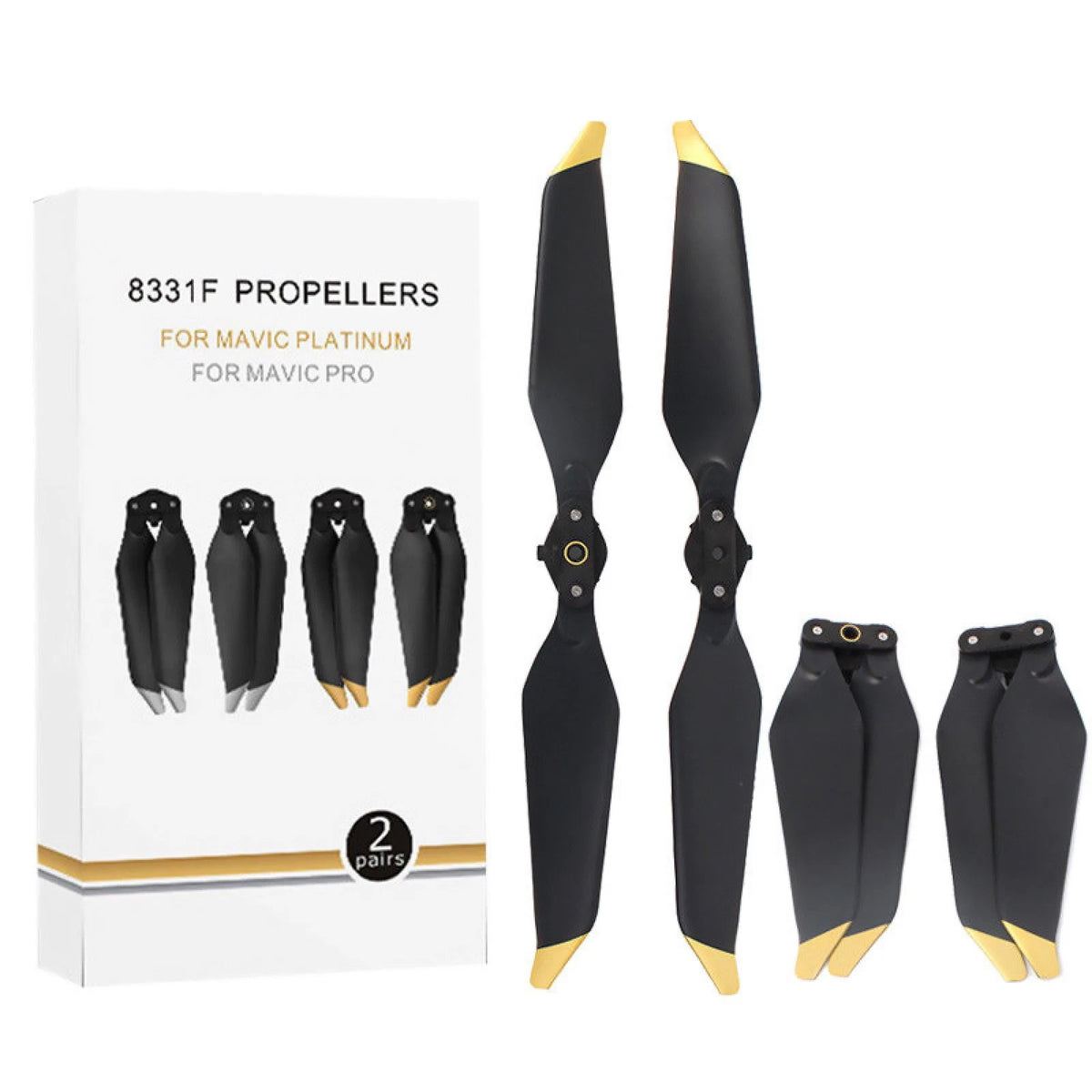Set of 4 Propeller Blades for DJI Mavic Pro Platinum