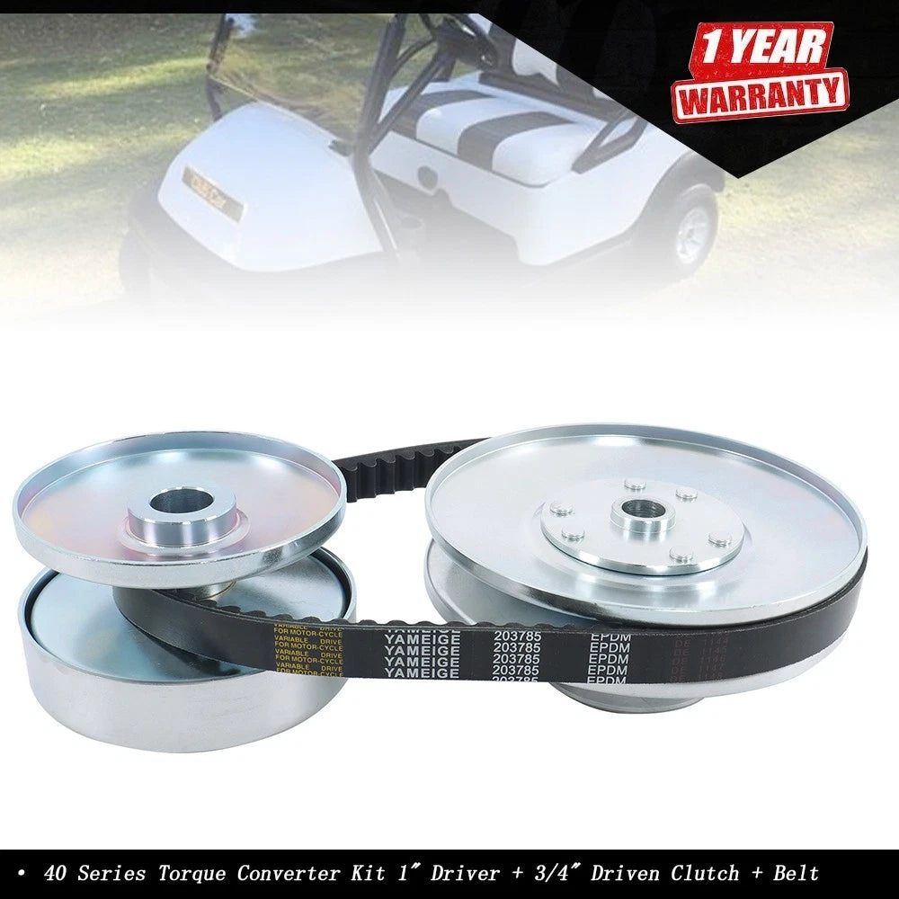 Torque Converter Kit for Go Kart 40 Series (1" Driver + 3/4" Driven)