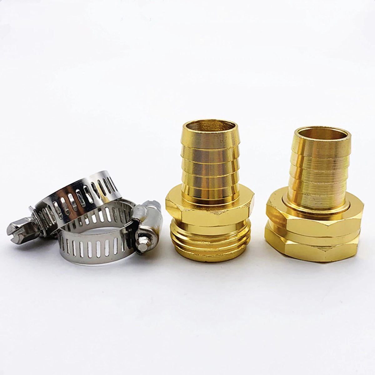 3/4" Brass Mender End Repair Kit for Garden Hose Quick Connector
