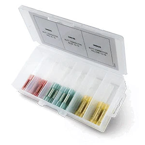 75-Piece Adhesive Lined Heat Shrink Butt Connector for Ancor 220011