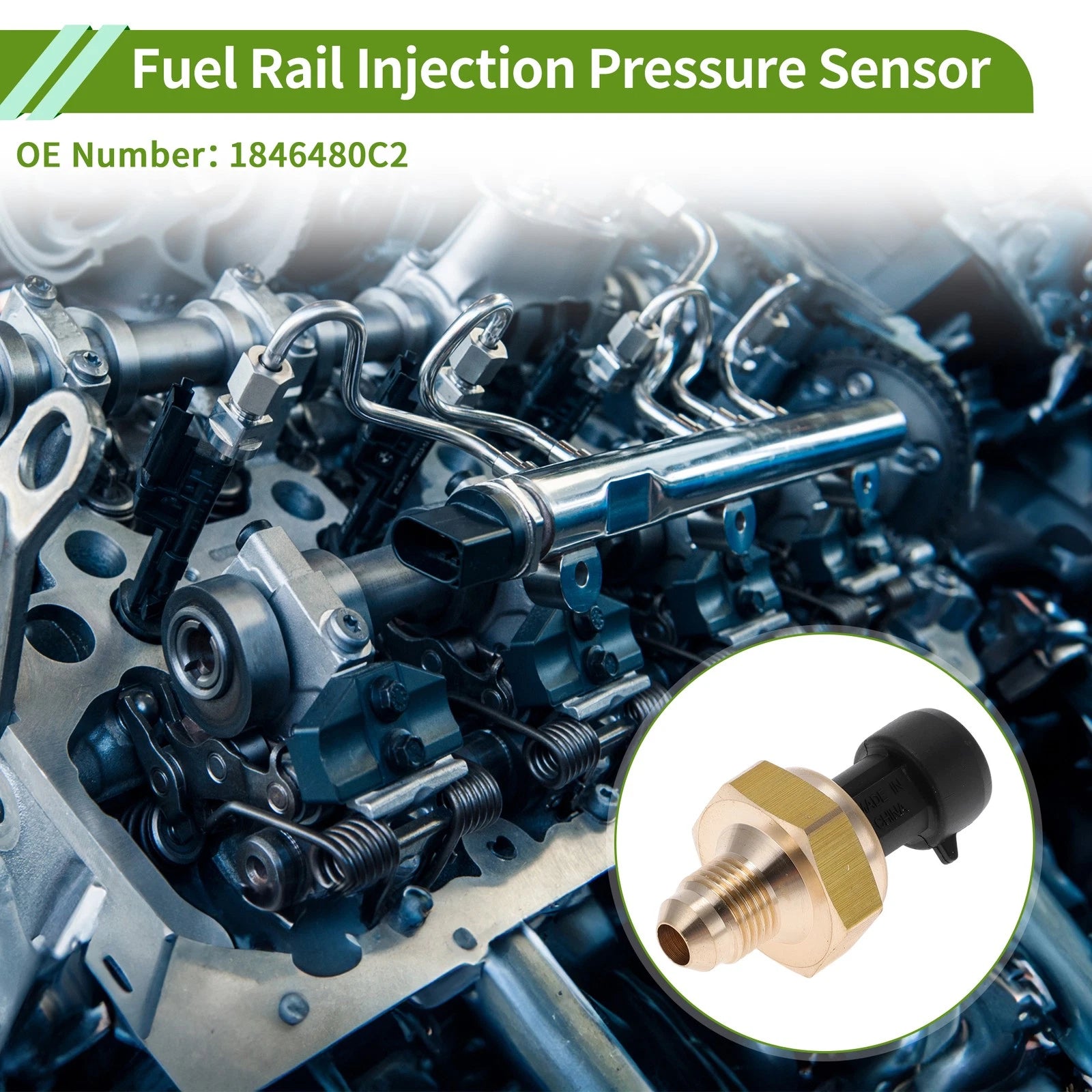 Fuel Injection Pressure Sensor for Ford Navistar MaxxForce (2007–2010)