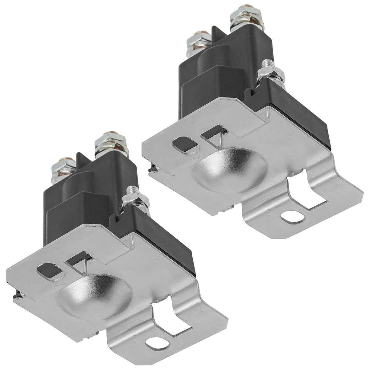 Starter Solenoid Replacement for John Deere 208 210 212 214 216 (2 Pack)