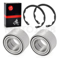 2X Front Wheel Bearings 30x55x32 + Circlip for Kawasaki Teryx Teryx4 (2008–2019)