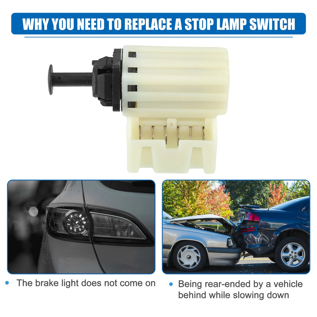 Stop Lamp Switch Assembly for Chrysler (Plastic Metal Beige)