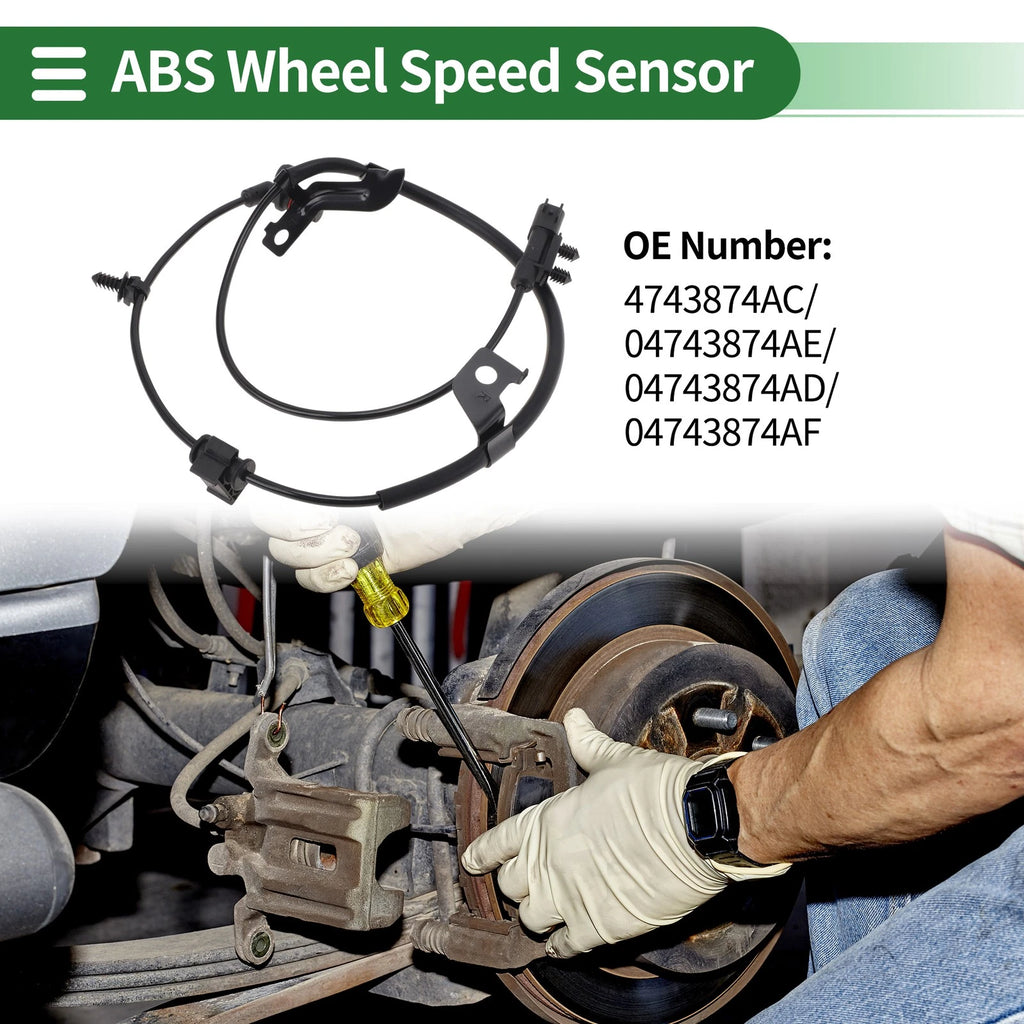 ABS Wheel Speed Sensor Rear Right for Dodge Journey (2009–2020)