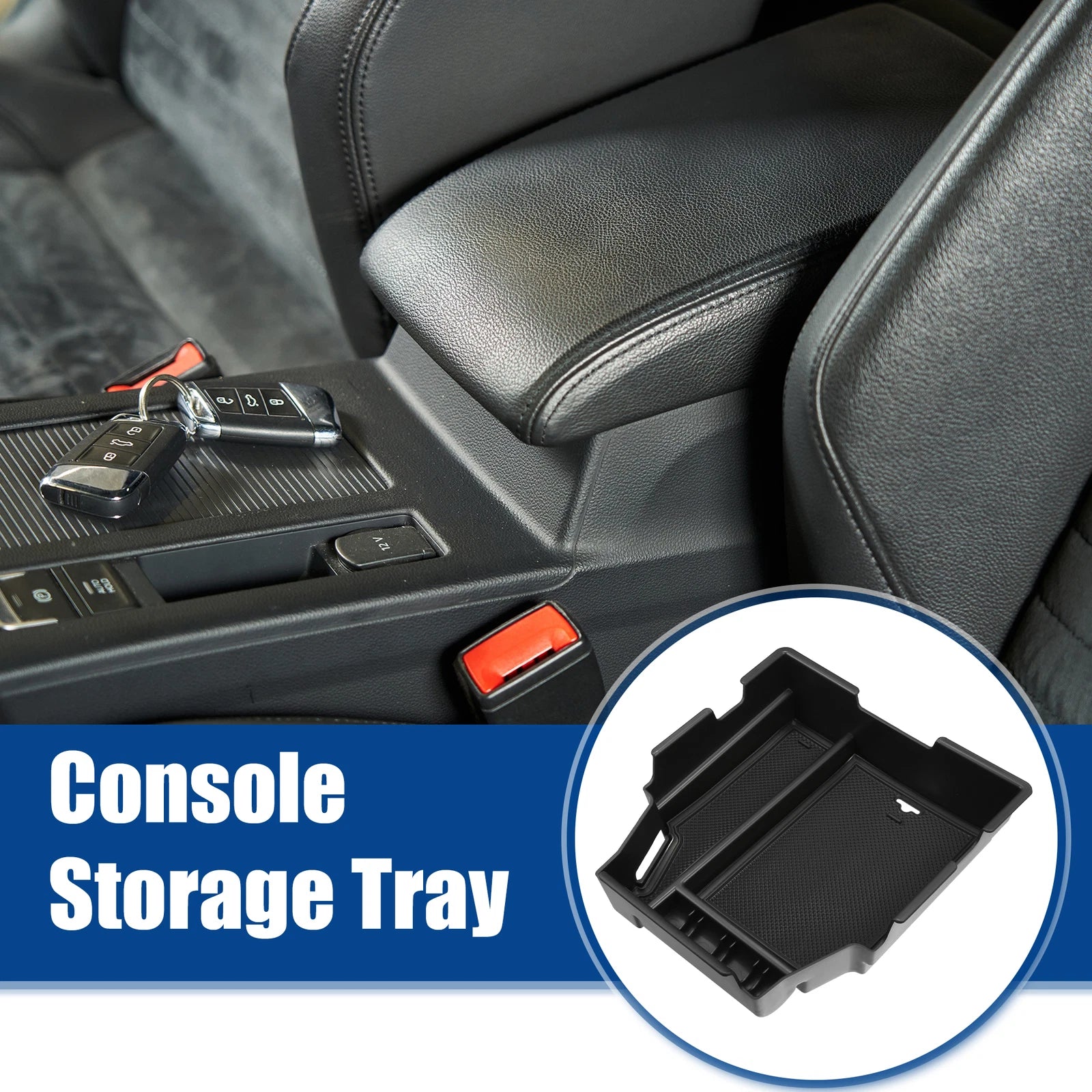 Front Center Console Organizer Tray for Chevy Traverse (2018–2023)