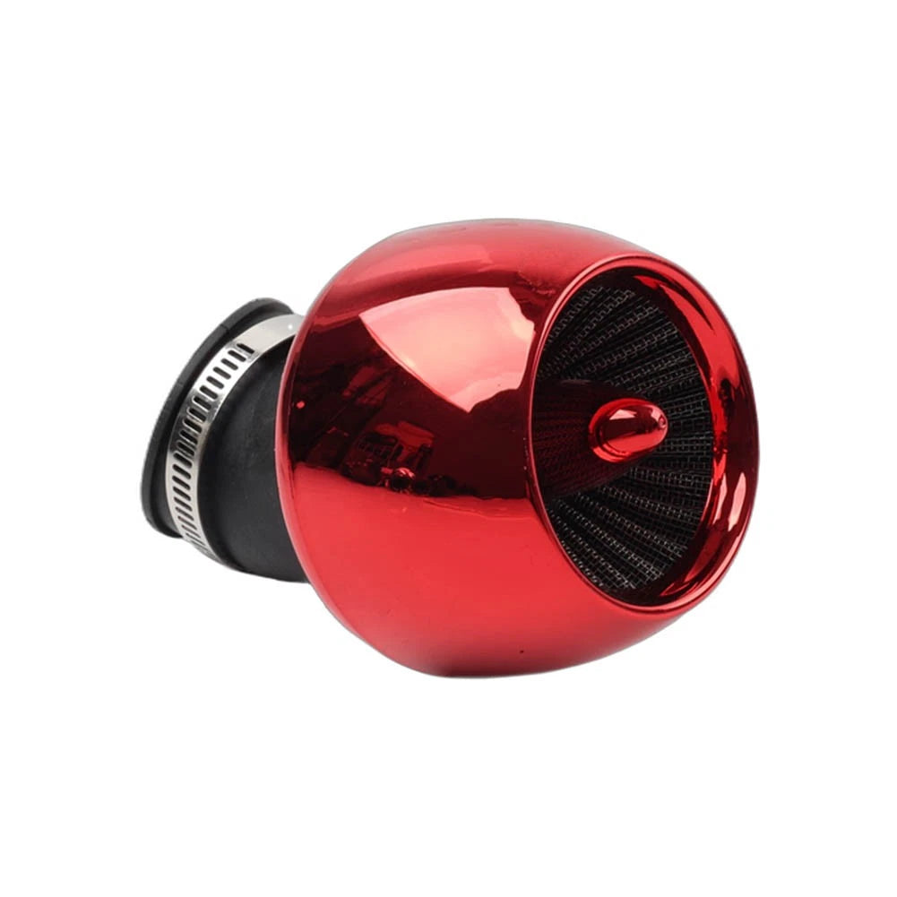 Air Intake Filter Cone Pod for Universal ATV Scooter (28MM/35/42/48MM) Red