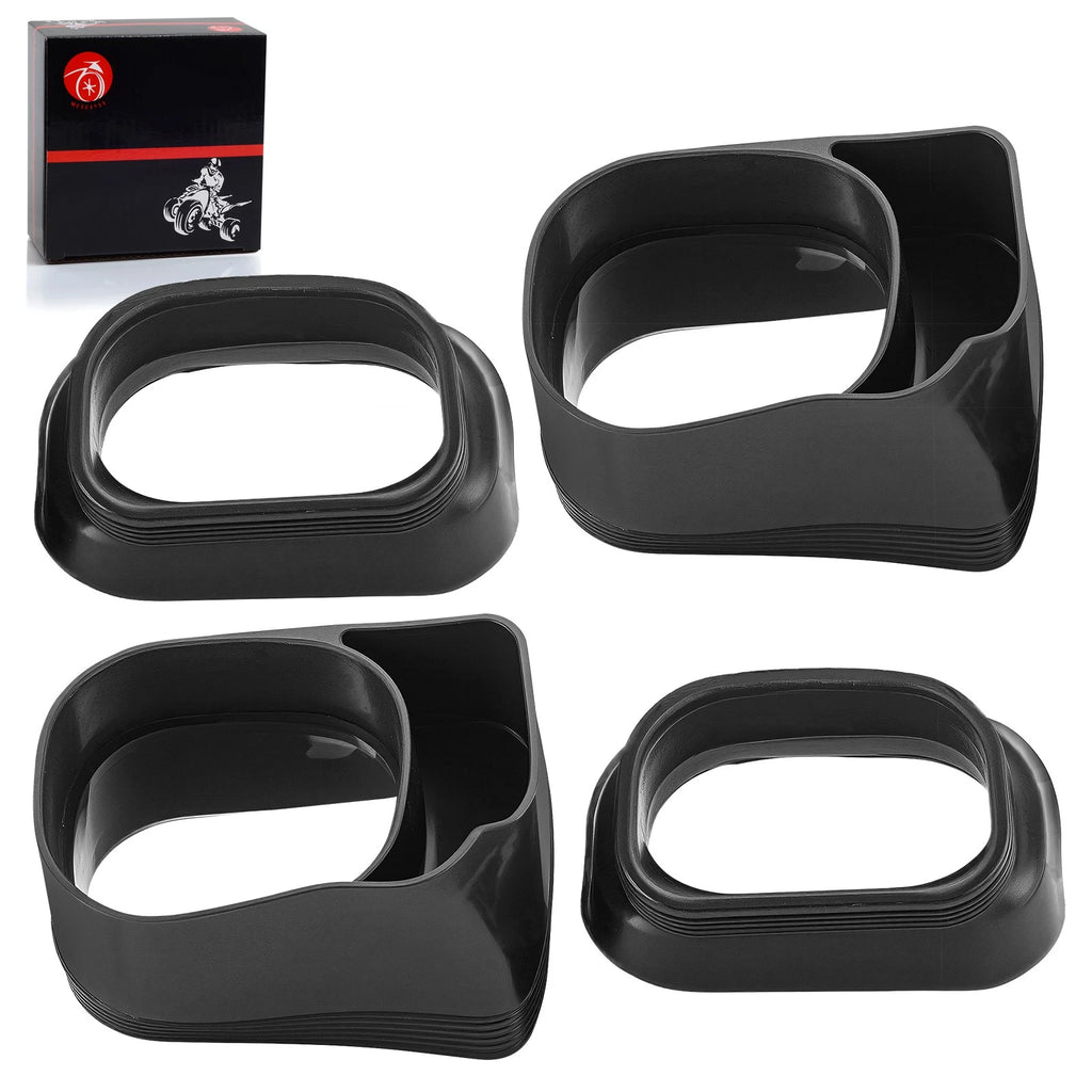 Set of 2 Ram Air Intake Duct Rubber Boots for Suzuki GSXR 600 (1997–2000) & GSXR 750 (1996–1999)