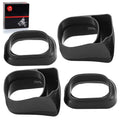 Set of 2 Ram Air Intake Duct Rubber Boots for Suzuki GSXR 600 (1997–2000) & GSXR 750 (1996–1999)