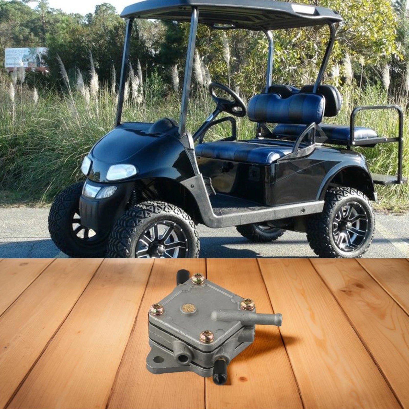 Fuel Pump and Air Filter Kit for EZGO Golf Carts (1994–2003)