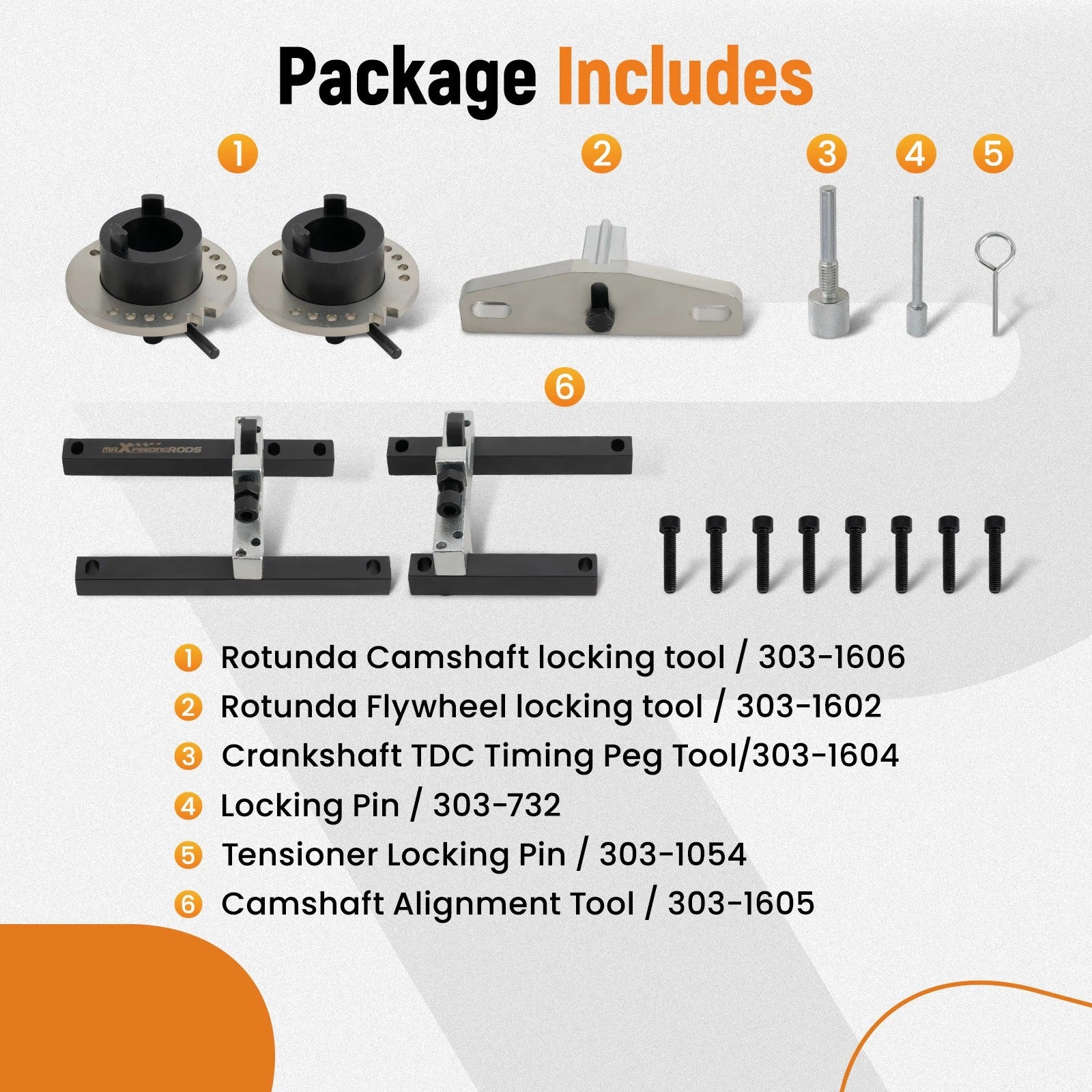 Engine Timing Tool Set for Ford B-MAX C-MAX Focus 1.0 EcoBoost (2012–2018)