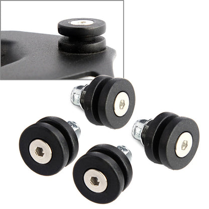 Set of 4 Motor Top Rear Luggage Box Case Trunk Bushing Pad Spacers