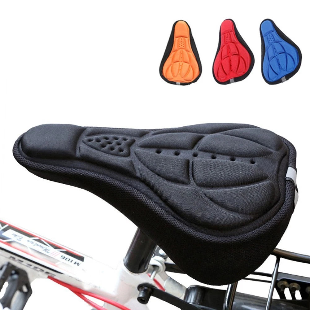 3D Gel Pad Seat Saddle Cover for Bicycle