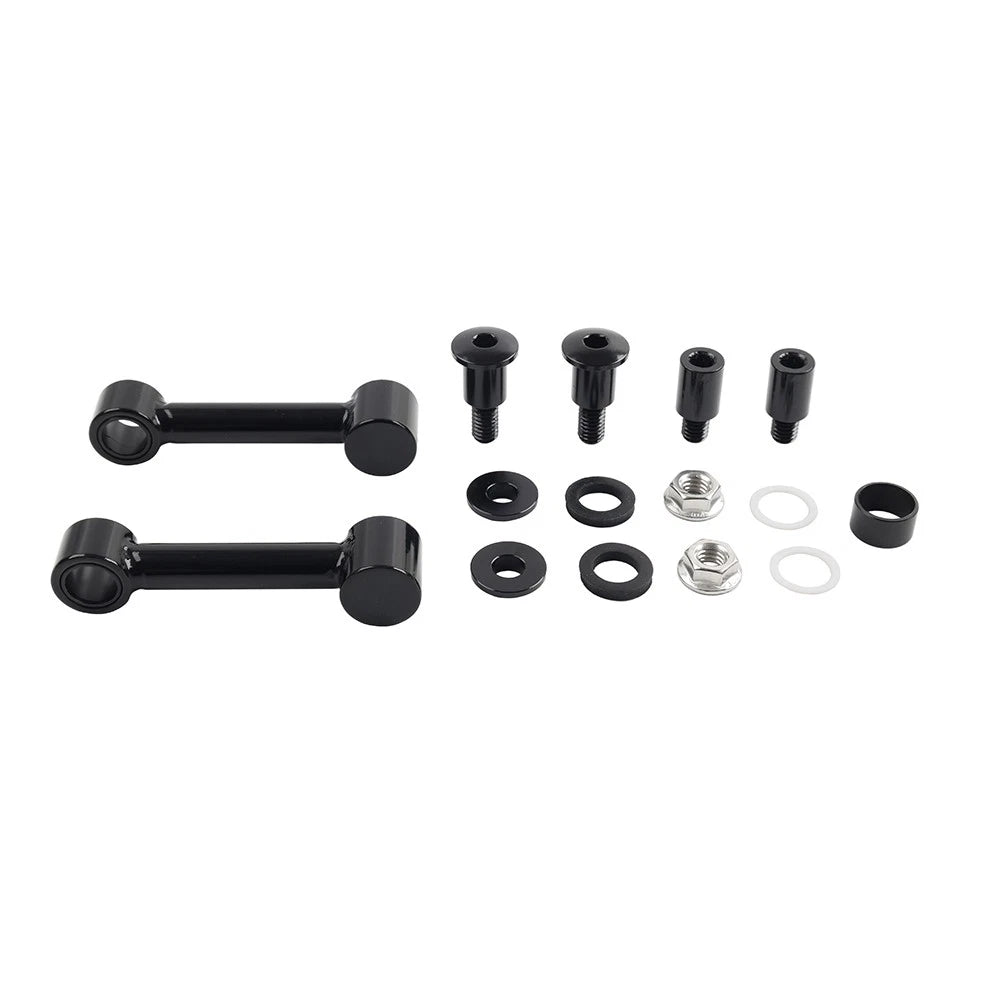 Front Mudguard Mount Bracket Kit For Harley Softail Springer FXSTS 1993-06 Black