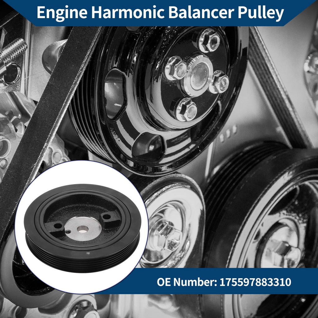 Engine Harmonic Balancer Crank Pulley Replacement for Kia Sportage (2008–2016)