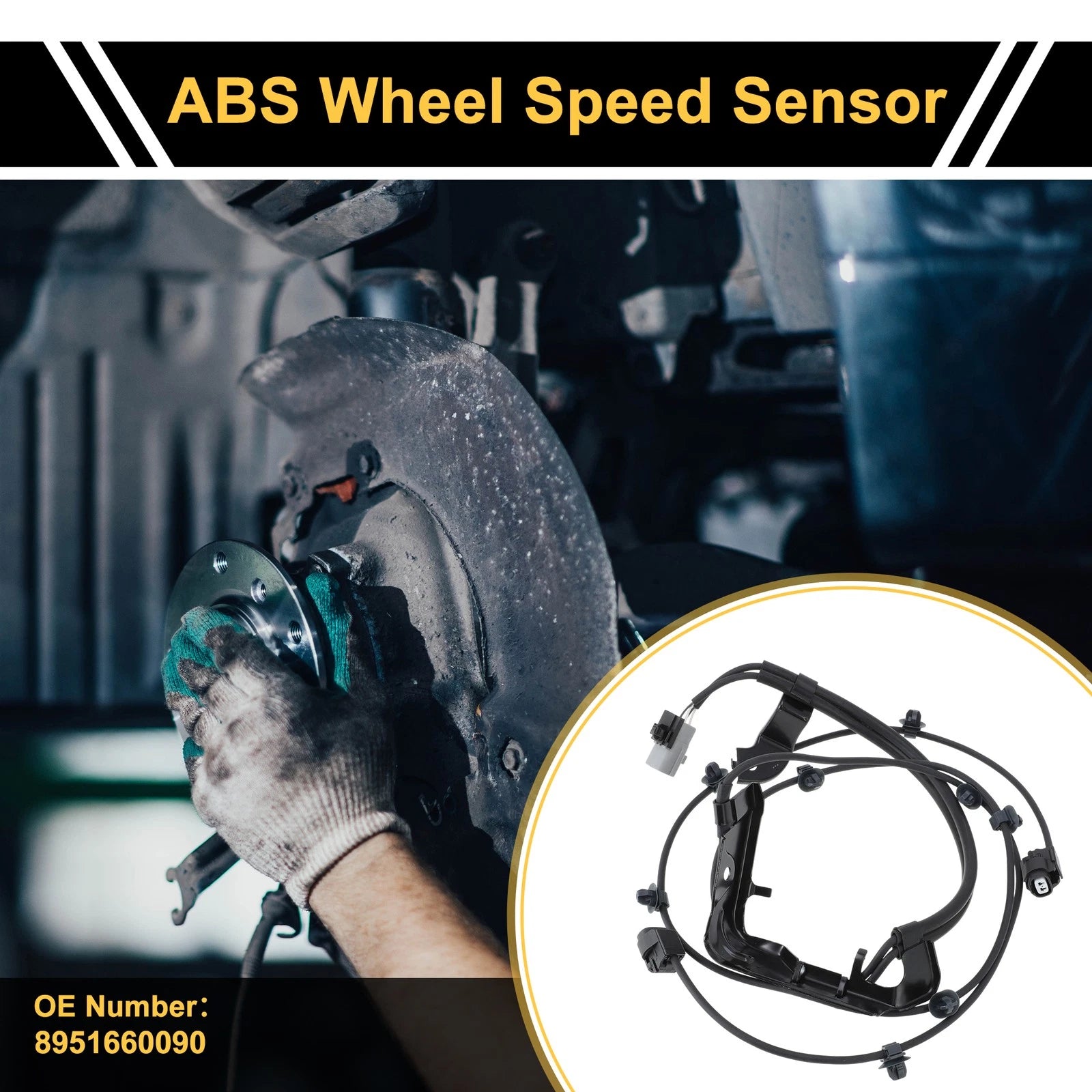ABS Wheel Speed Sensor Replacement for Toyota FJ Cruiser (2007–2009)