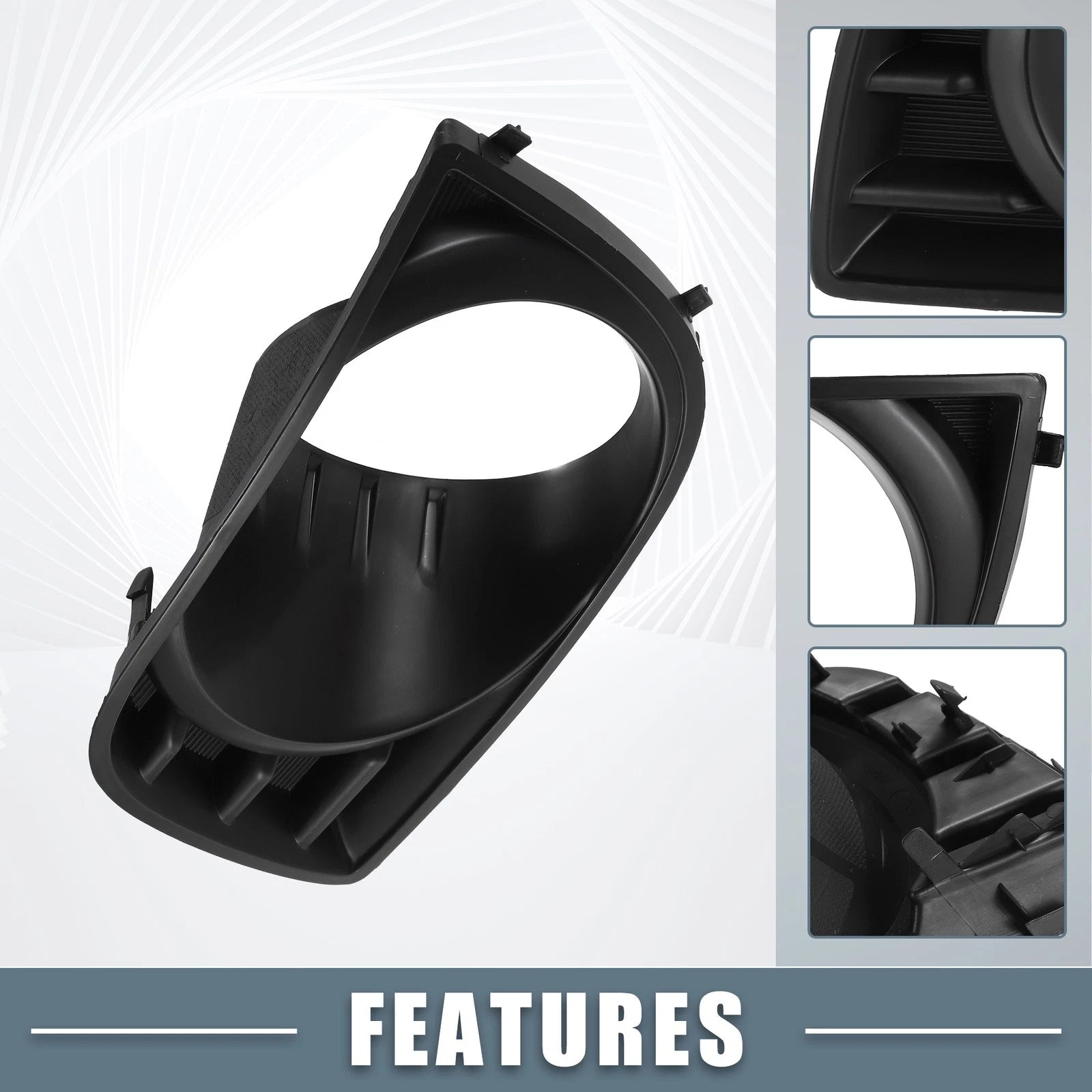 Front Left Fog Light Grille Cover for Toyota Sequoia (2008–2016)