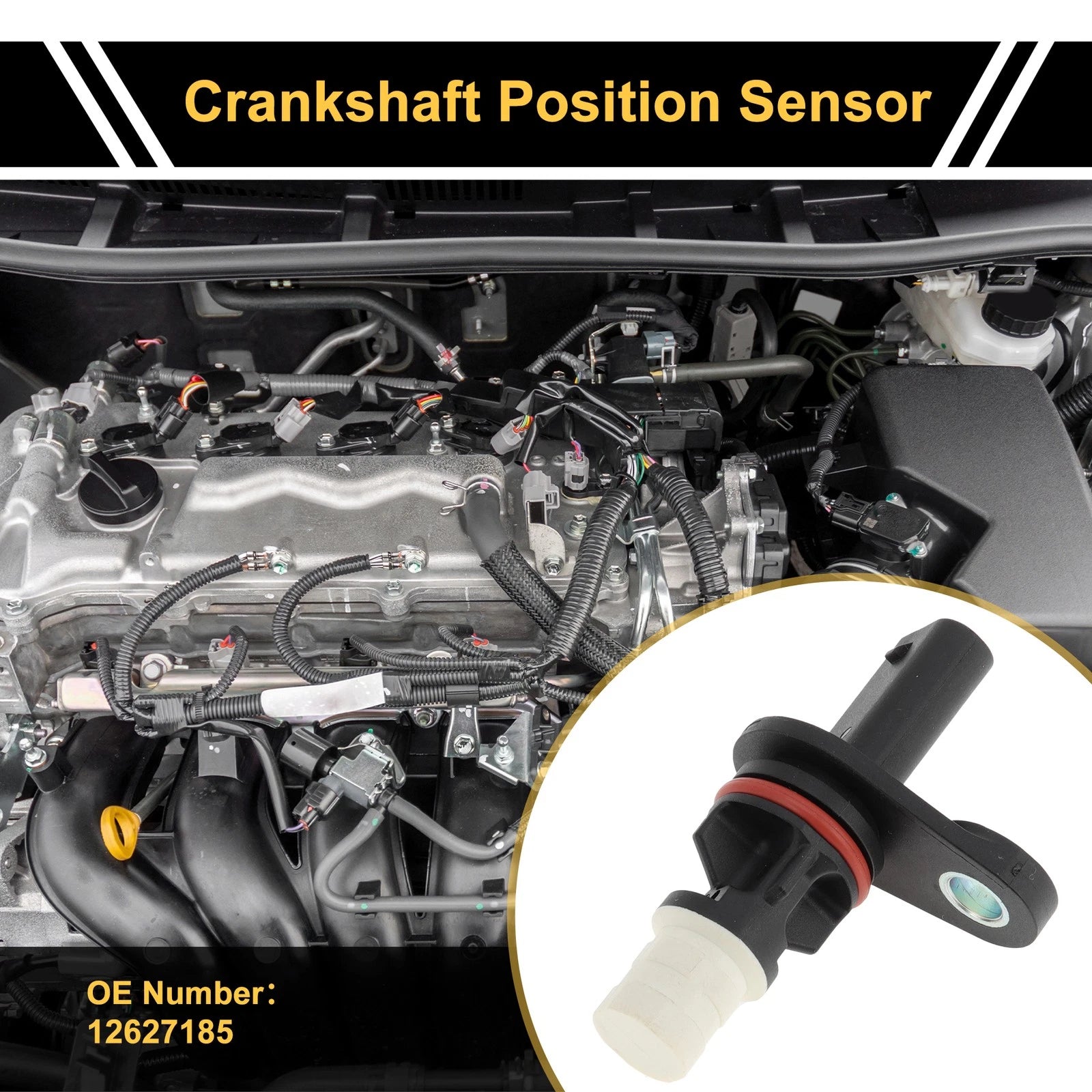 Crankshaft Position Sensor Replacement for Chevrolet Impala 2.5L (2016–2019)