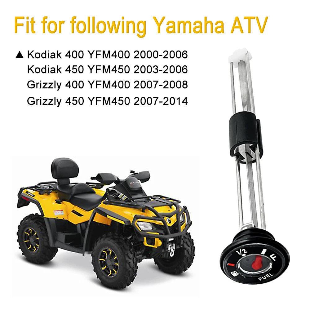 Fuel Gas Tank Level Gauge Meter for Yamaha Kodiak Grizzly 400 450 (1993–2006)