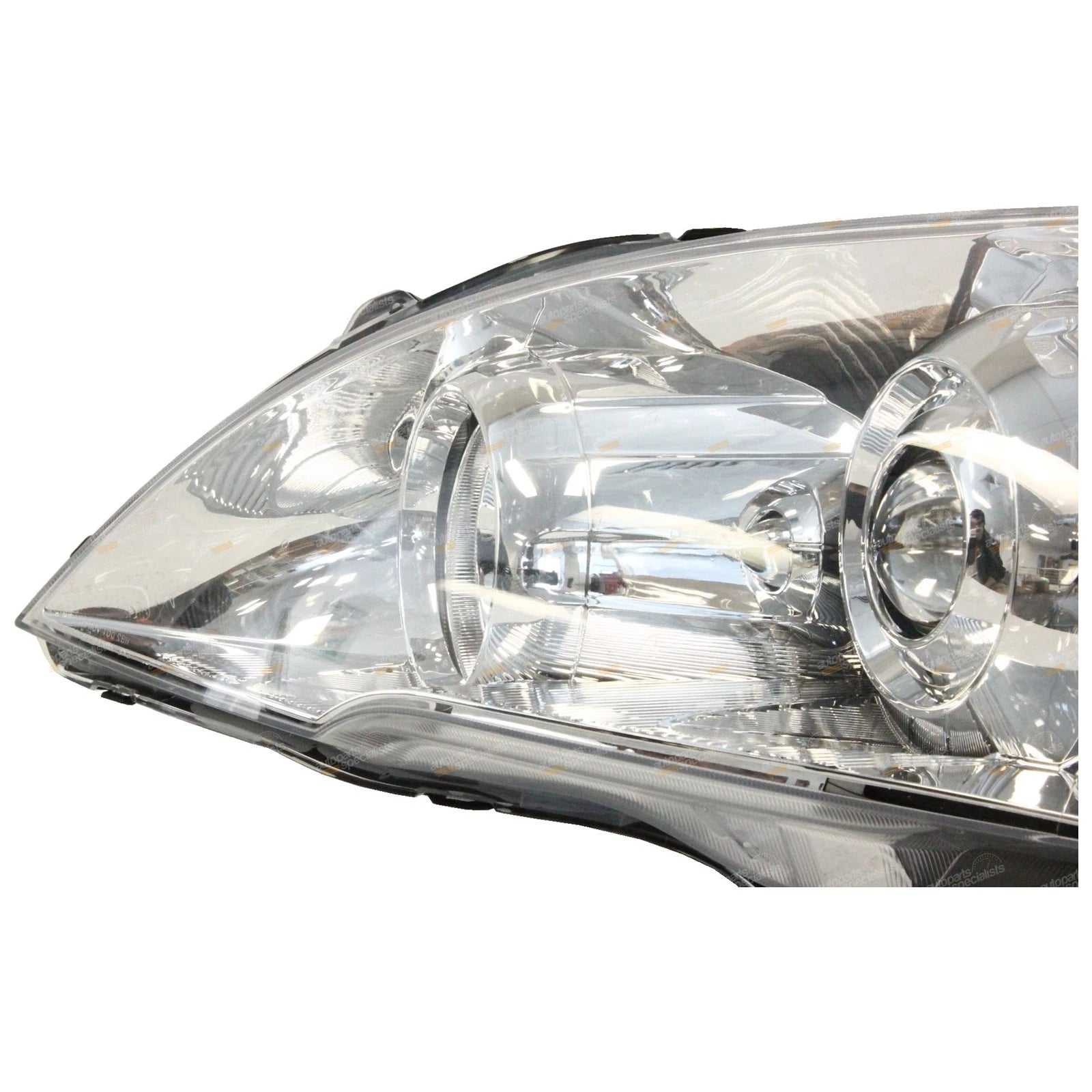 LH Chrome Projector Headlight for Honda CR-V (2007–2012)