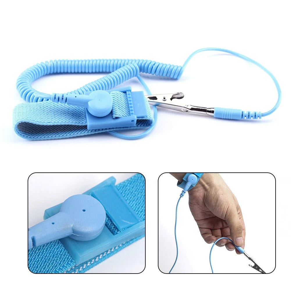 Anti Static Wrist Strap for Adjustable Grounding (Universal)