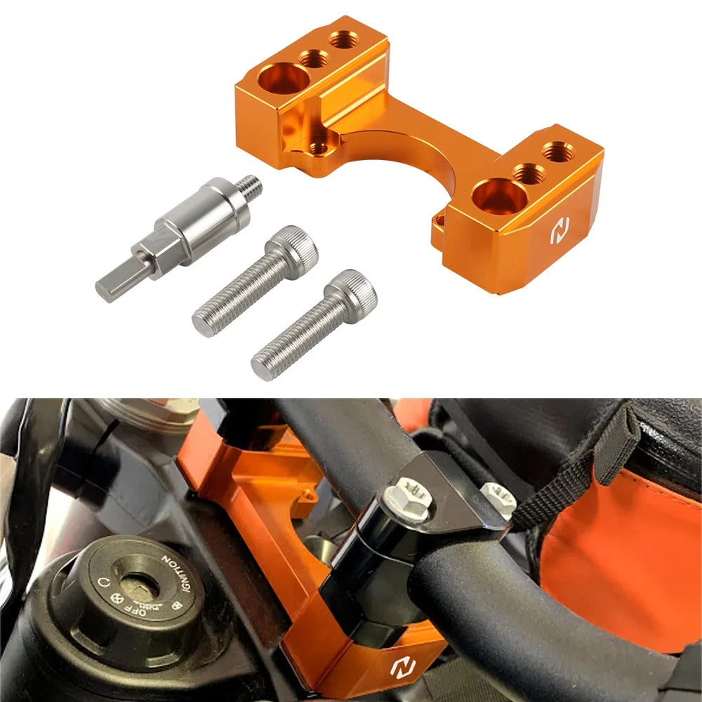 1" Forward Handlebar Riser Kit Damper Mount for KTM 790/890 Adventure (2019–2023)