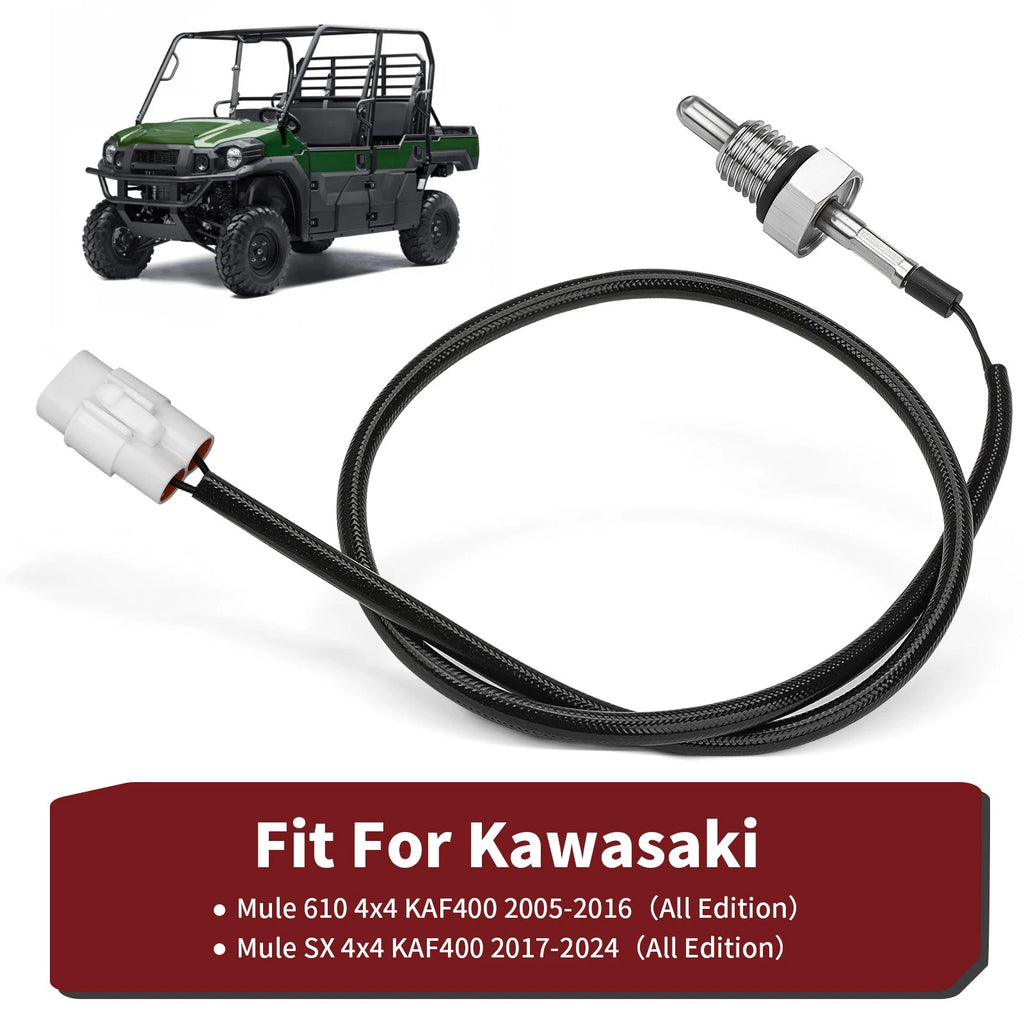 Oil Temp Sensor 21176-2108 for Kawasaki Mule 610 KAF400 (2005–2016)