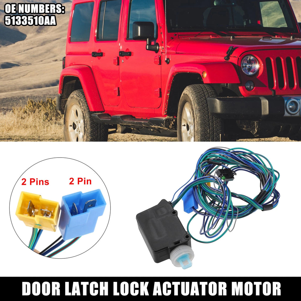 Front Right Door Lock Actuator Motor Replacement for Dodge Sprinter 2500 (2014–2023)