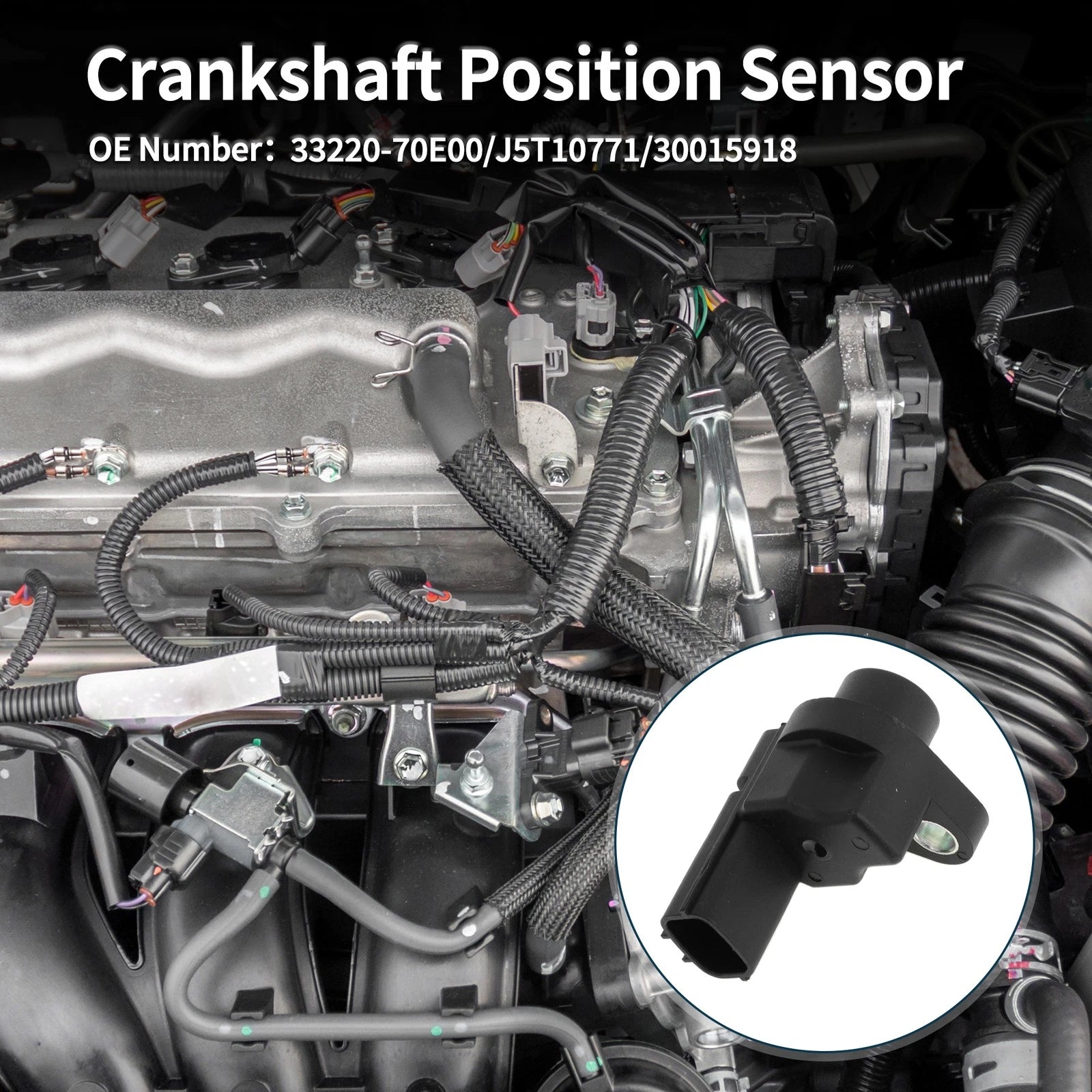Crankshaft Position Sensor for Chevrolet Metro 1.0 1.3 (1998–2000)
