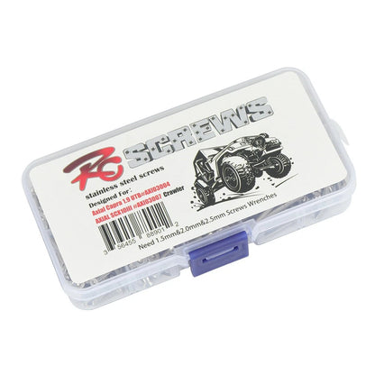 420Pcs Screw Nut Set for Axial SCX10 III Capra 1.9UTB (2020–2023)