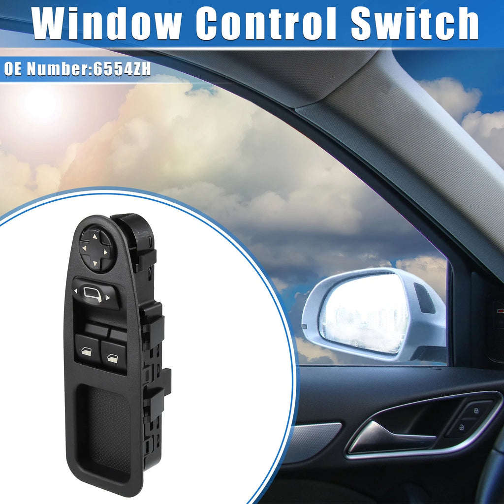 Window Control Switch No. 6554ZH for Citroen Dispatch (2007–2016)