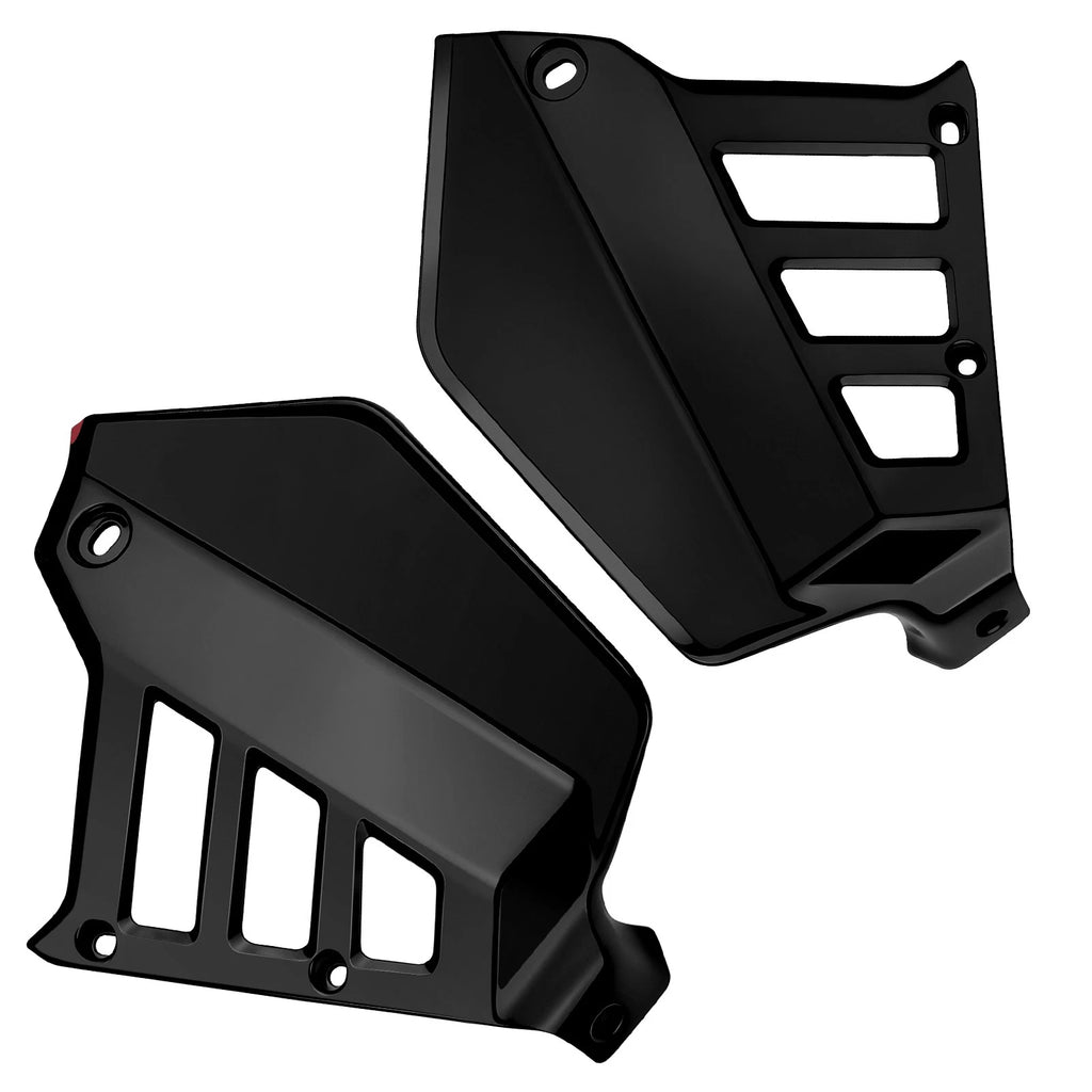 Set of 2 Black Radiator Shrouds for Honda ATC250R (1985–1986)