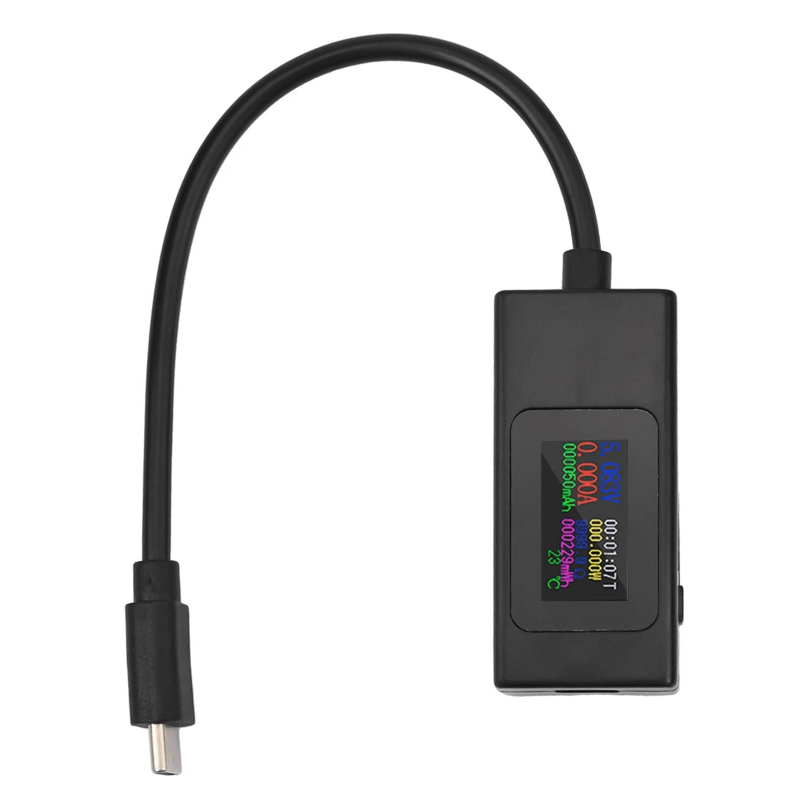 USB C Current Power Meter with HD Display for Quick Checks