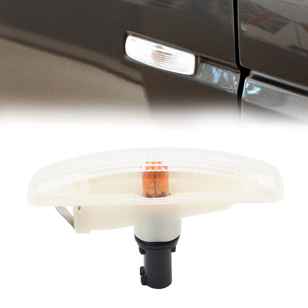 White Side Marker Turn Signal Light for Land Rover LR2 LR3 LR4 (2008–2016)