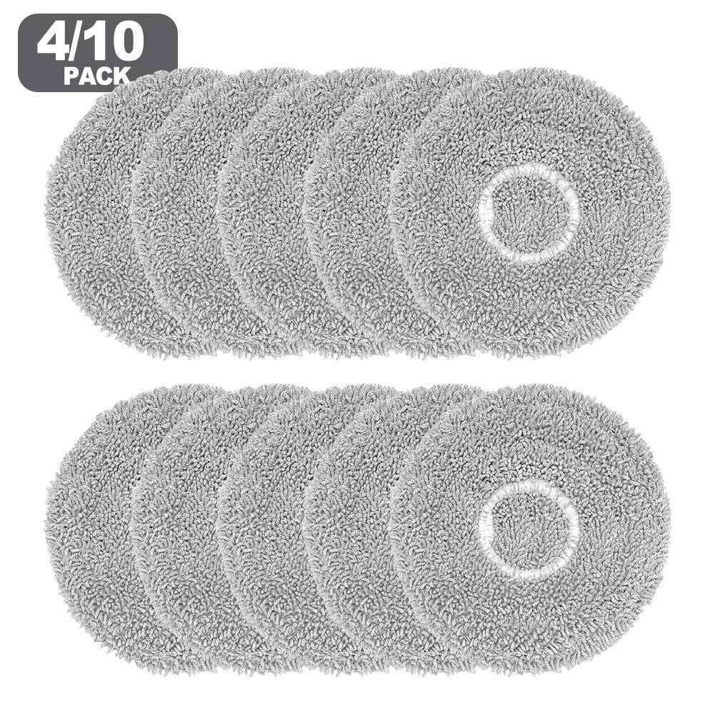 10 Pack Washable Mop Cloths for Conga X70 (2018–2023)